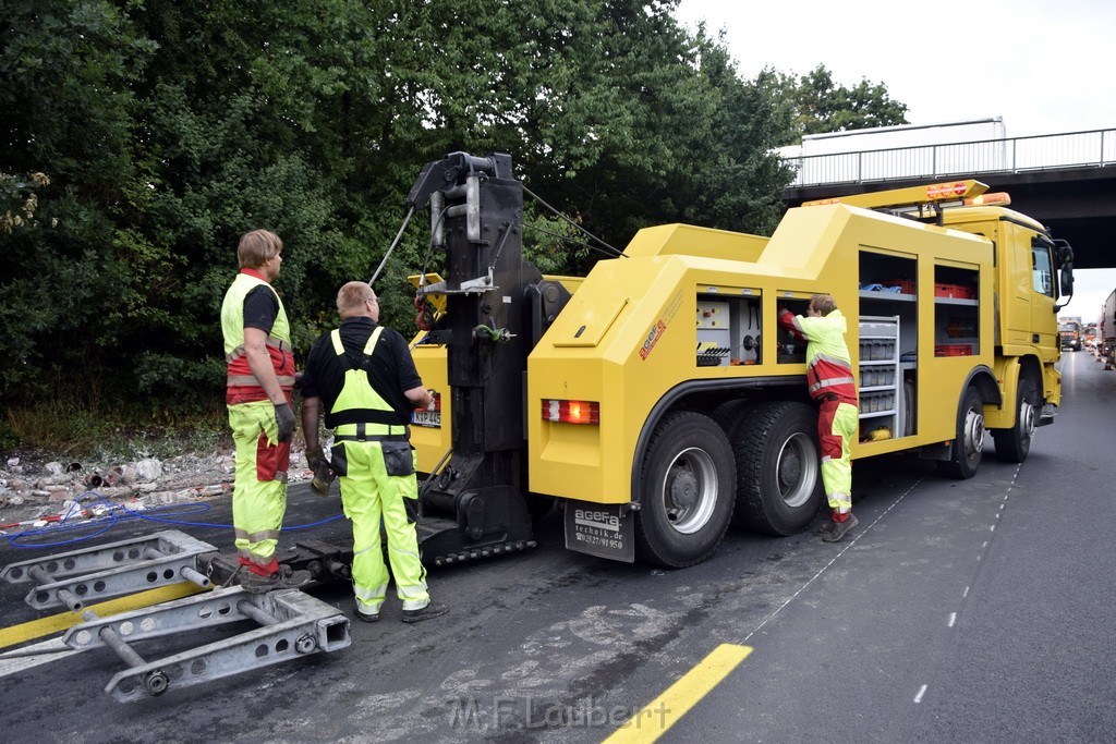 Schwerer VU A 3 Rich Oberhausen Hoehe AK Leverkusen P297.JPG - Miklos Laubert